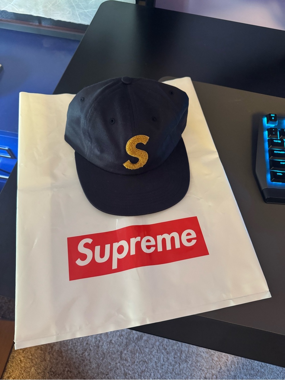 Supreme Chenille 6-panel Navy